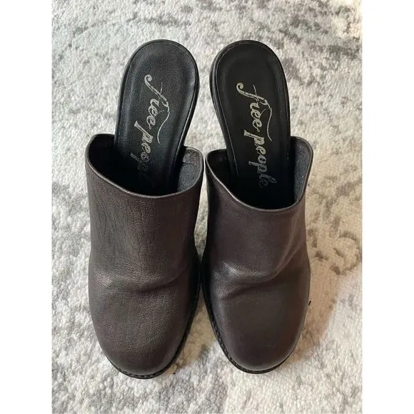 FREE PEOPLE NWOB Leila Heeled Mules