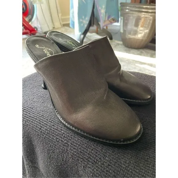 FREE PEOPLE NWOB Leila Heeled Mules