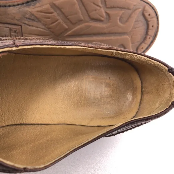 Frye Bennett Brown Leather Oxfords 11.5D