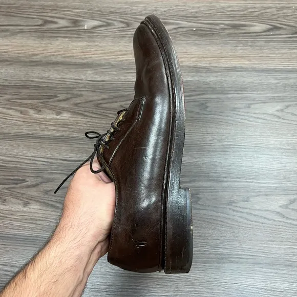 Frye Brown Blucher Oxfords Shoes 10.5 D