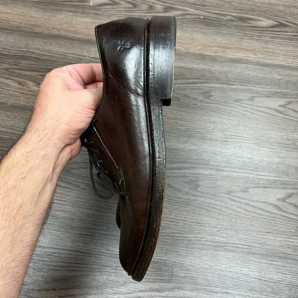 Frye Brown Blucher Oxfords Shoes 10.5 D