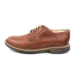 Frye James Crepe Brown Leather Oxfords 7.5D