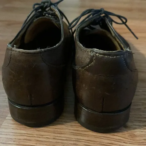 Frye leather Oxford loafers shoes Size 37