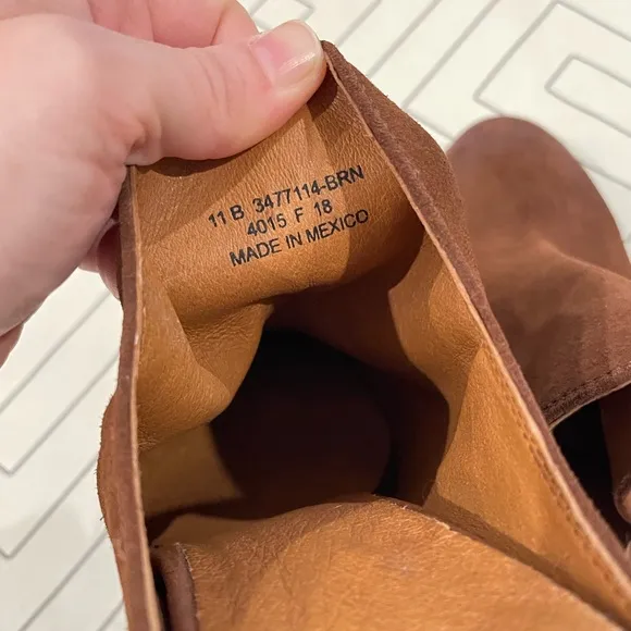 Frye Suede Heeled Naomi Mules