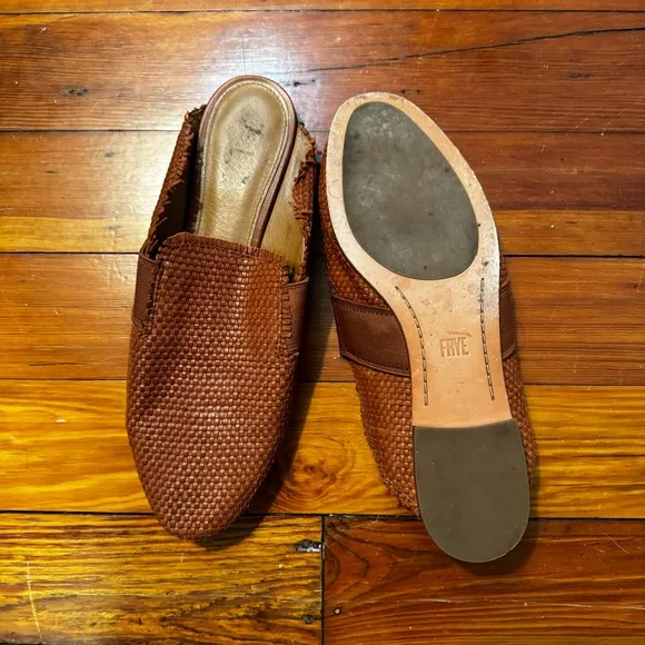 Frye Terri Woven Gore Mule size 11