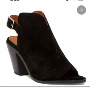 Frye Courtney Suede Slingback Heels