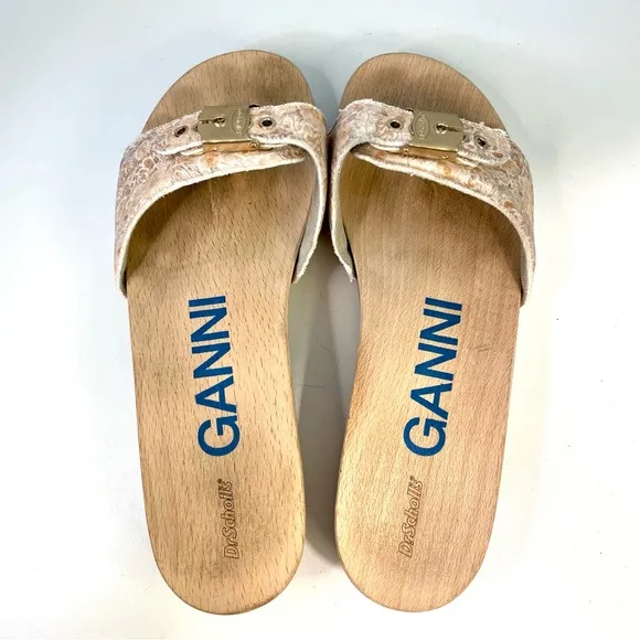 GANNI X Dr. Scholl’s Clogs Size 8