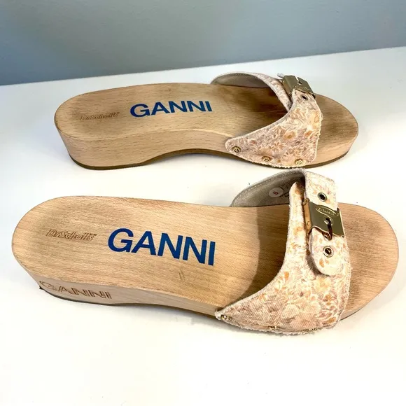 GANNI X Dr. Scholl’s Clogs Size 8