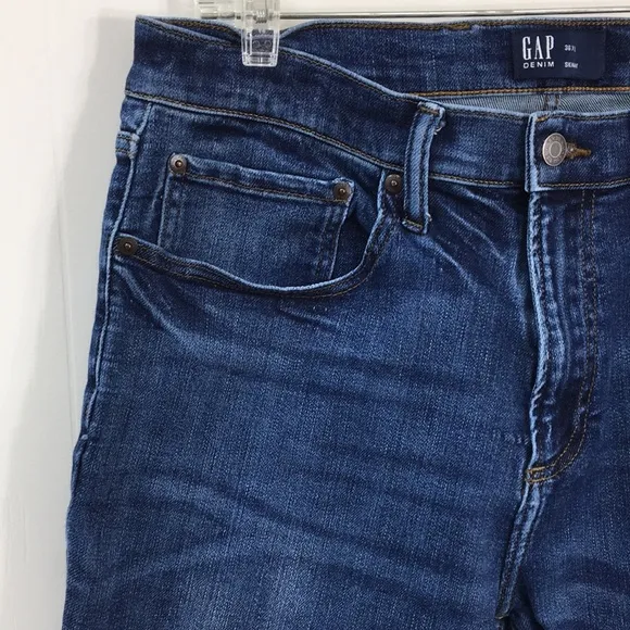 Gap Denim Mens Blue Wash Jeans Bundle of 3 Size 36x32 EXCELLENT Condition