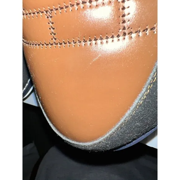 Gatsby Oxford Derby Leather Shoes Brown Black Men’s US 13 EUR 47