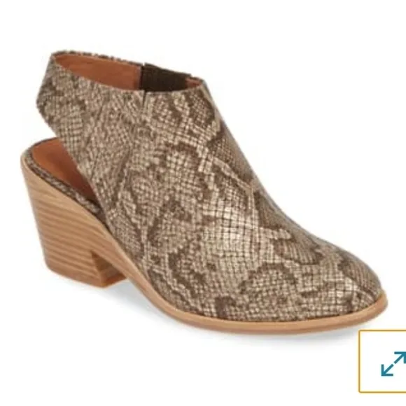 Gentle Souls signature Harlie slingback bootie 7 cy