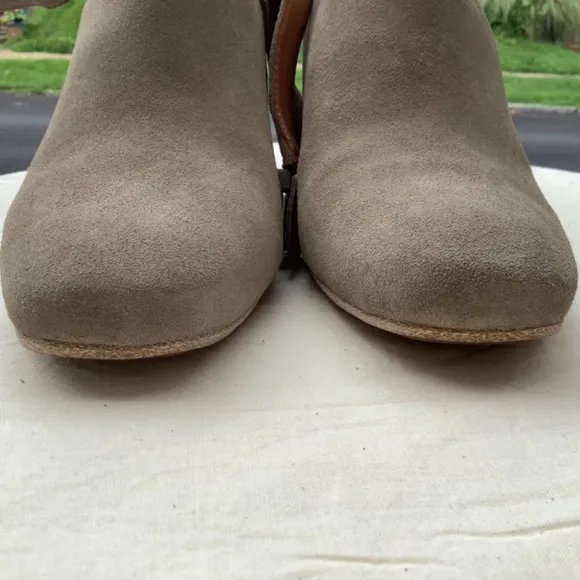 Gentle Souls Tami Suede Slingback Mules Sage SZ 9.5