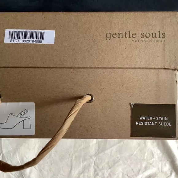 Gentle Souls Tami Suede Slingback Mules Sage SZ 9.5