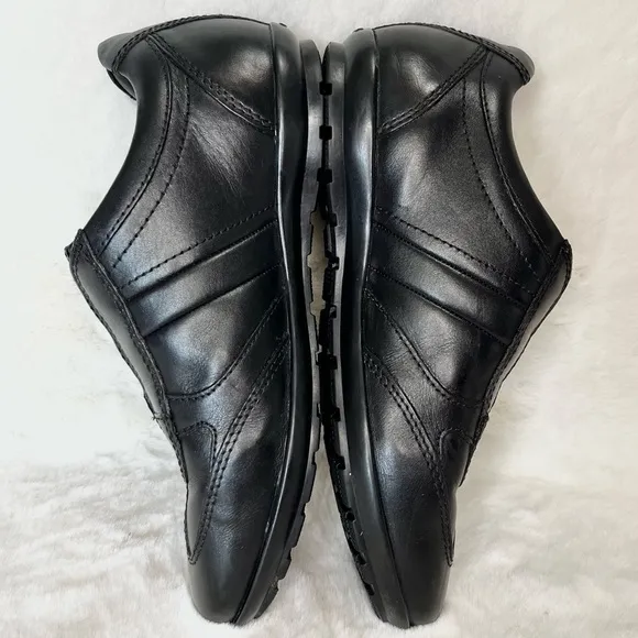 Geox 39 Respira Symbol Man Slip On Sneakers Black Size 39 / 6