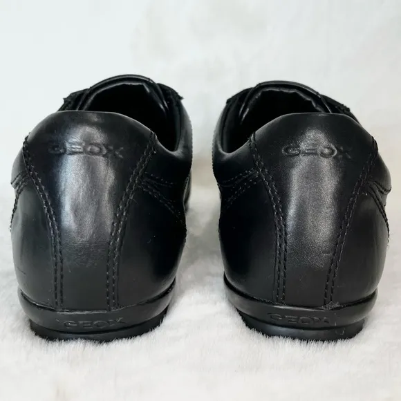 Geox 39 Respira Symbol Man Slip On Sneakers Black Size 39 / 6