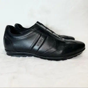 Geox 39 Respira Symbol Man Slip On Sneakers Black Size 39 / 6