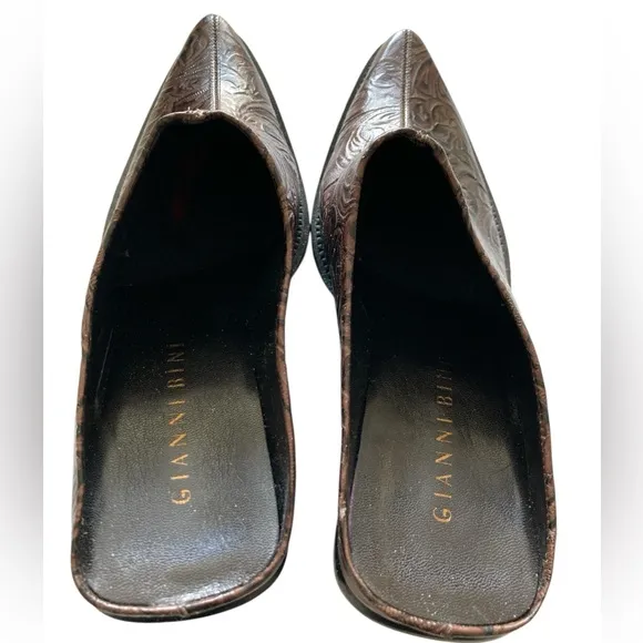 Gianni Bini Lariat Heeled Mules 10M