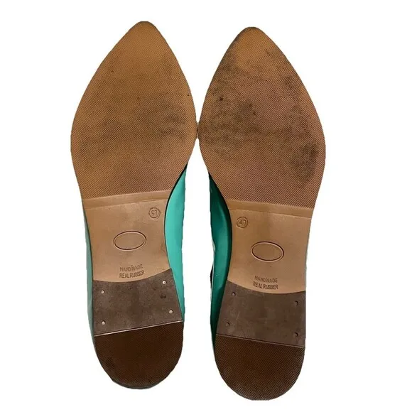 Girotti Men’s Teal Lace Up Dress Shoes Size 41