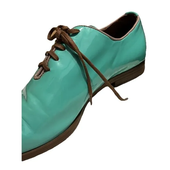 Girotti Men’s Teal Lace Up Dress Shoes Size 41
