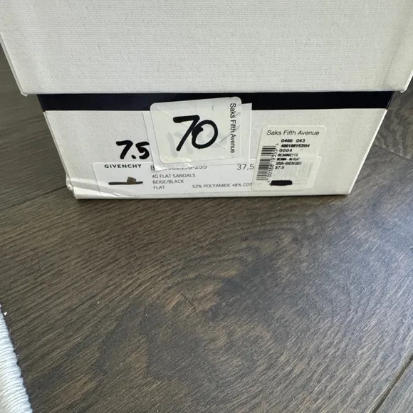 Givenchy 4G flat mules in raffia