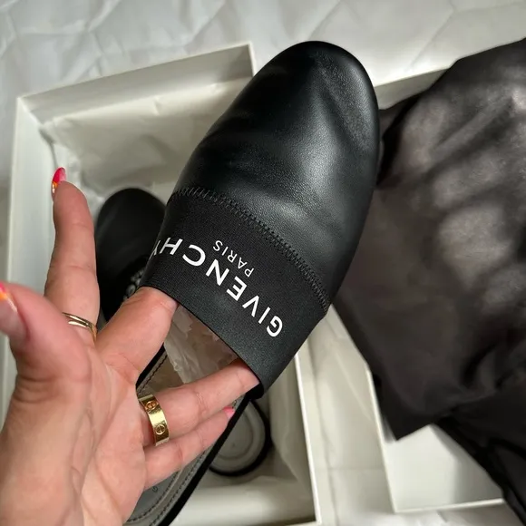 Givenchy Bedford Flat Mules Size Sz 9/39