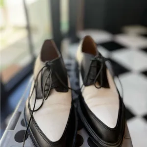 Givenchy Black &amp; White Oxfords