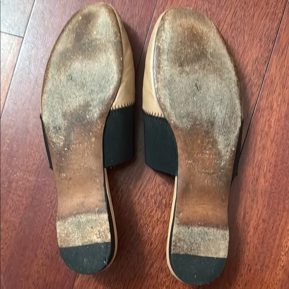 Givenchy Women's Bedford Flat Mules (Cream) with DUST BAGS