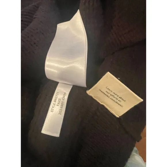 Gladwell Balloon-Sleeve Pullover Sweater, A65