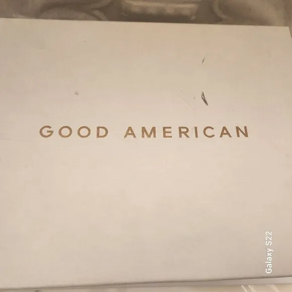 Good American Kickstand Terry Kitten Heels. NIB. Size Various