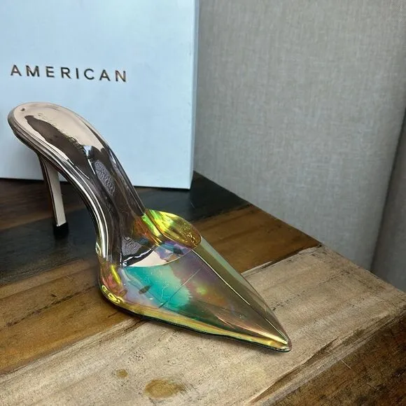 Good American PVC RAINBOW CINDER-F*CKING RELLA HIGH HEEL