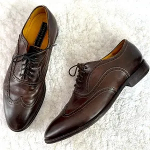 Gordon Rush Leather Wingtip Brogue Oxfords