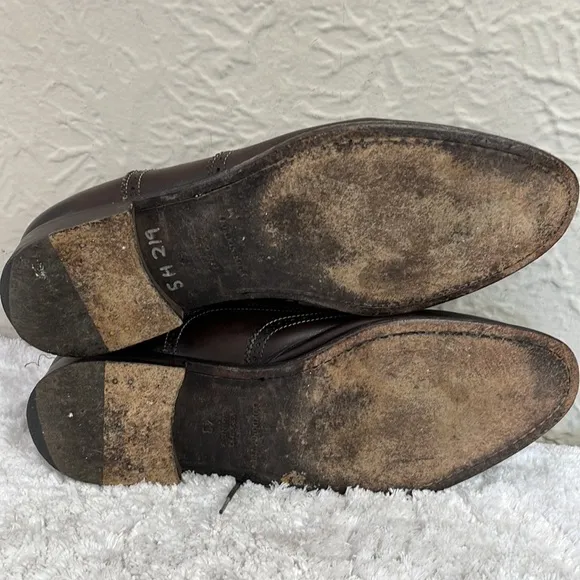 Gordon Rush Leather Wingtip Brogue Oxfords