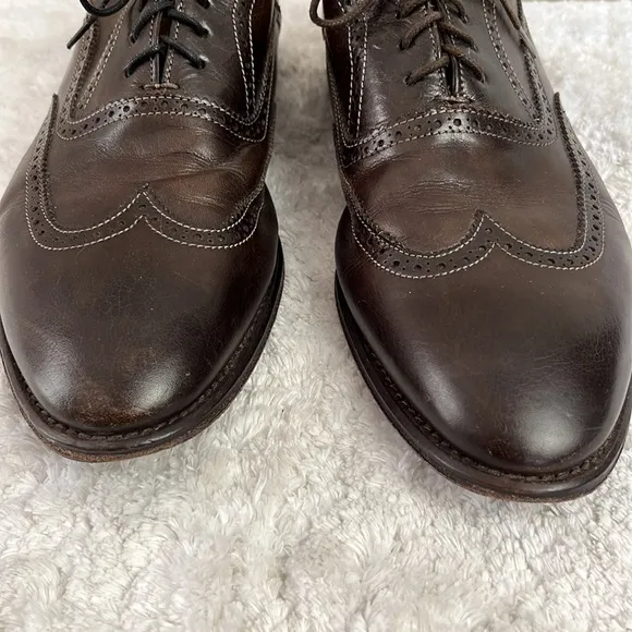 Gordon Rush Leather Wingtip Brogue Oxfords