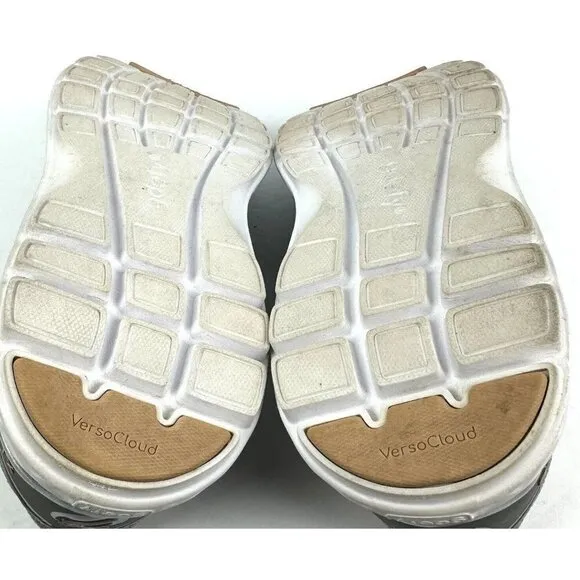 Gravity Defyer Sneaker 7 XLR8 Running Shoes Womens Gray Peach Silver Womens