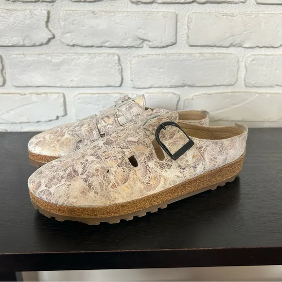 Haflinger Cork Leather Slip On Clogs Women’s‎ Size 37 Mule