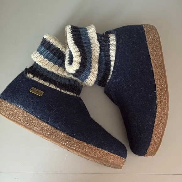 HAFLINGER Women's Grizzly Kristina Slipperboots Size 39