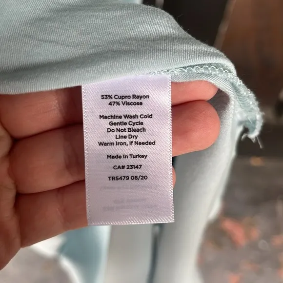 Haven Well Within Blue Natural Luxe Sleep Dress Size Small