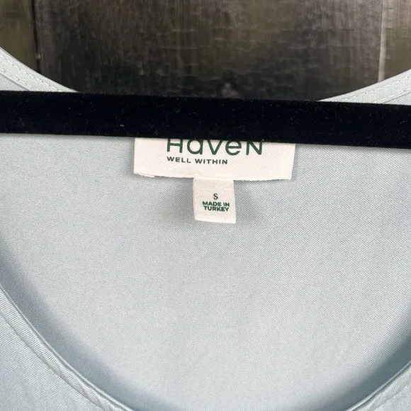 Haven Well Within Blue Natural Luxe Sleep Dress Size Small