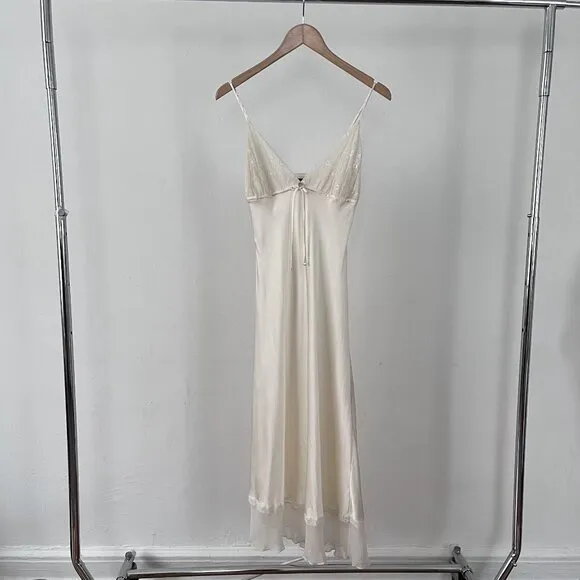 Helen Sanchez luxury bridal. &quot;Innerwear as Outerwear&quot; can be worn as a dress.