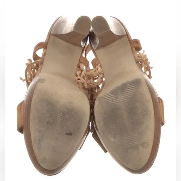 Henry Beguelin Heels Slingback Shoes Women’s 6
