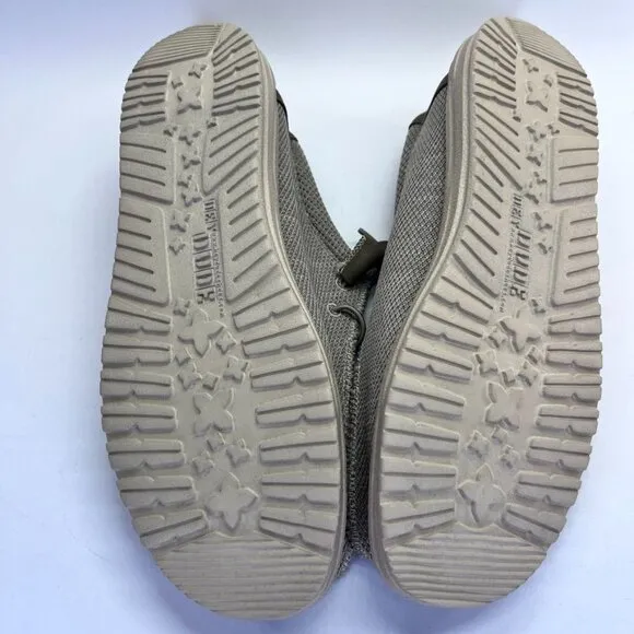 Hey Dude Wally Sport Knit Men's Loafers Size 11 Wide Slip On Shoes Light Weight