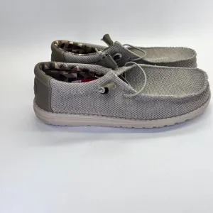 Hey Dude Wally Sport Knit Men's Loafers Size 11 Wide Slip On Shoes Light Weight