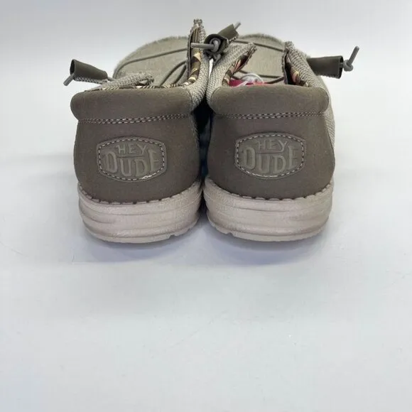 Hey Dude Wally Sport Knit Men's Loafers Size 11 Wide Slip On Shoes Light Weight