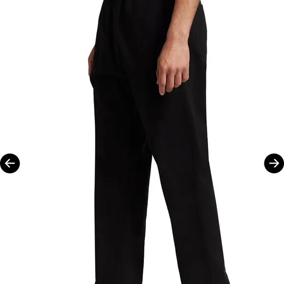 HNST Cotton wide leg pants