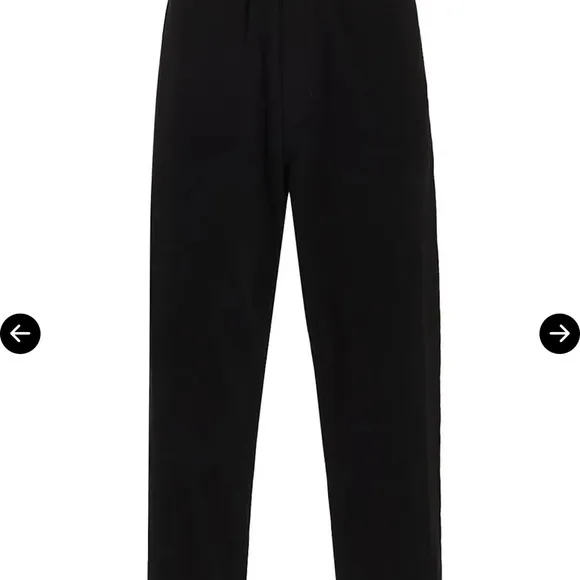 HNST Cotton wide leg pants