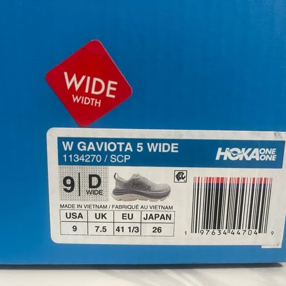 Hoka Gaviota 5  Athletic Running Shoes with Cushioned Support 9