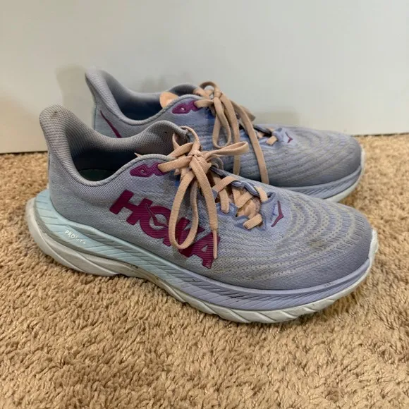 Hoka Mach 5 Running Shoes Lightweight Cushioned Athletic Sneakers 7.5