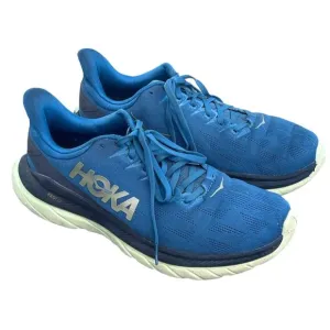 HOKA Mens 11 ONE ONE Mach 4 Pro Fly Running Shoes Jogging Sneakers Blue