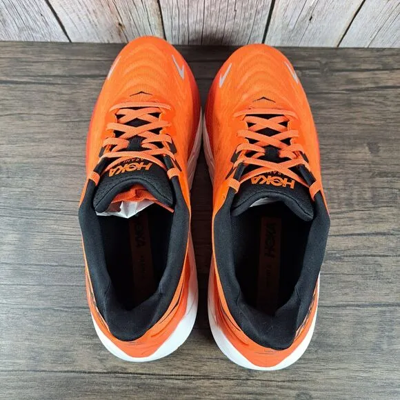 Hoka One One Arahi 6 Running Shoes Men's Sz 9.5 D Flame Black (VGC)