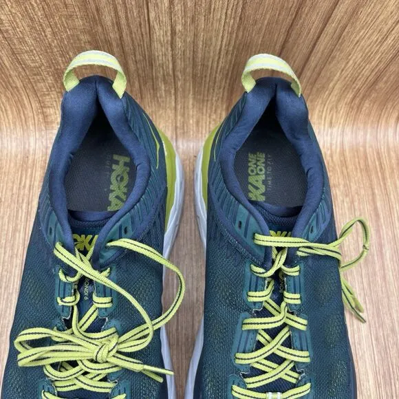 Hoka One One Bondi 6 Road Running Sneakers Trainers Shoes Deep Teal Men’s 11.5
